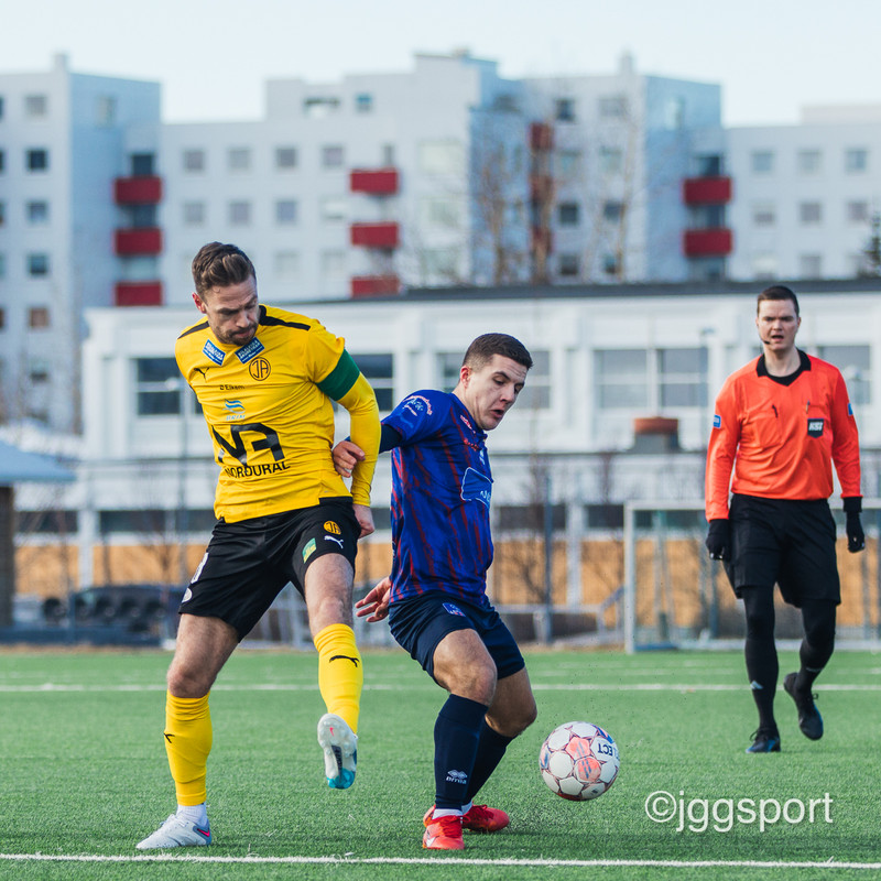 Myndaveisla 2: ÍA vann Leikni í Breiðholti
