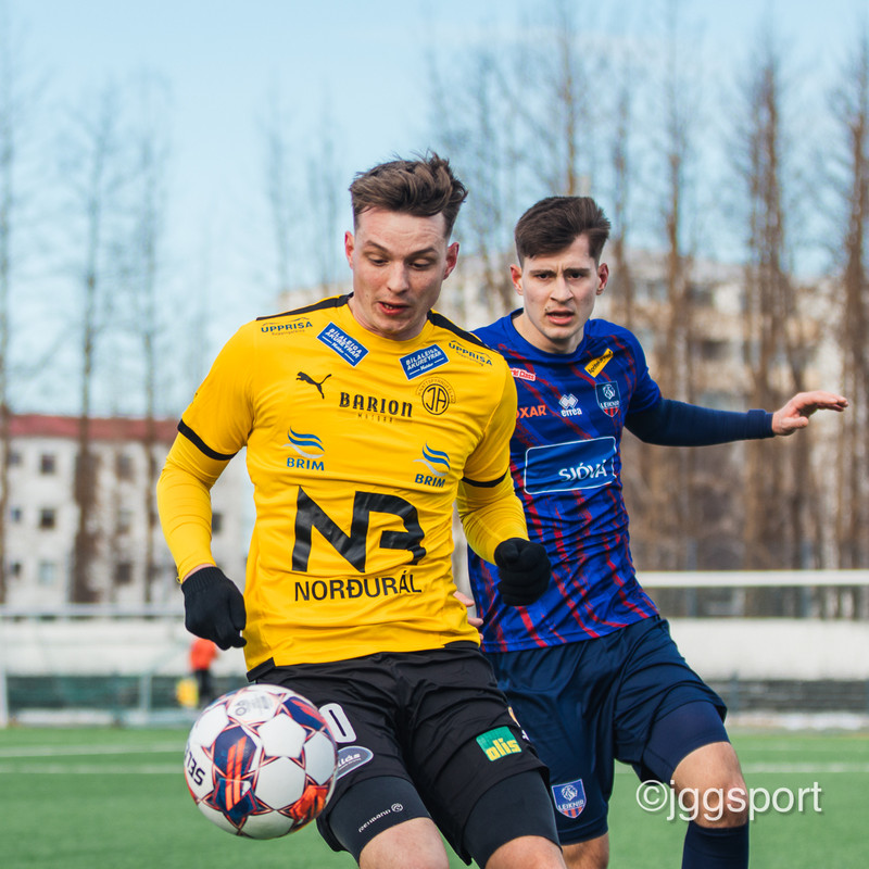 Myndaveisla 2: ÍA vann Leikni í Breiðholti