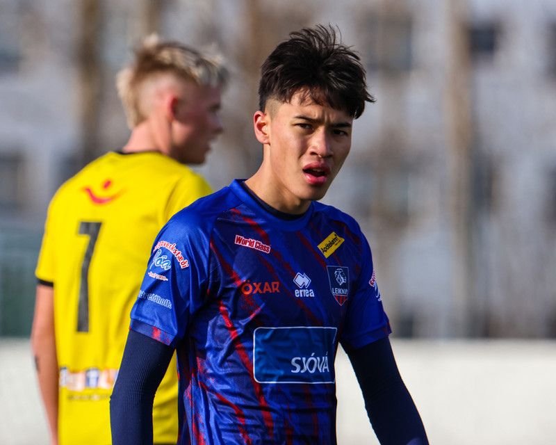 Myndaveisla 1: ÍA vann Leikni í Breiðholti