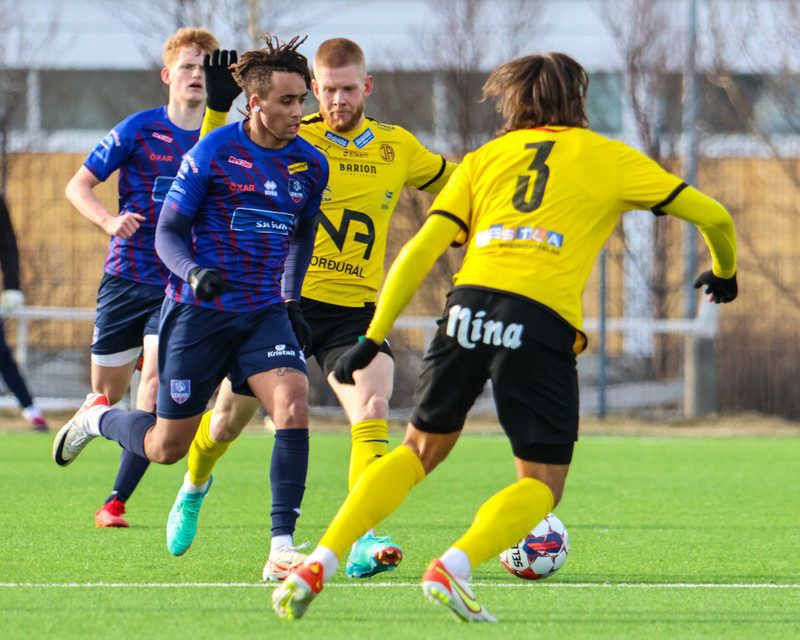 Myndaveisla 1: ÍA vann Leikni í Breiðholti