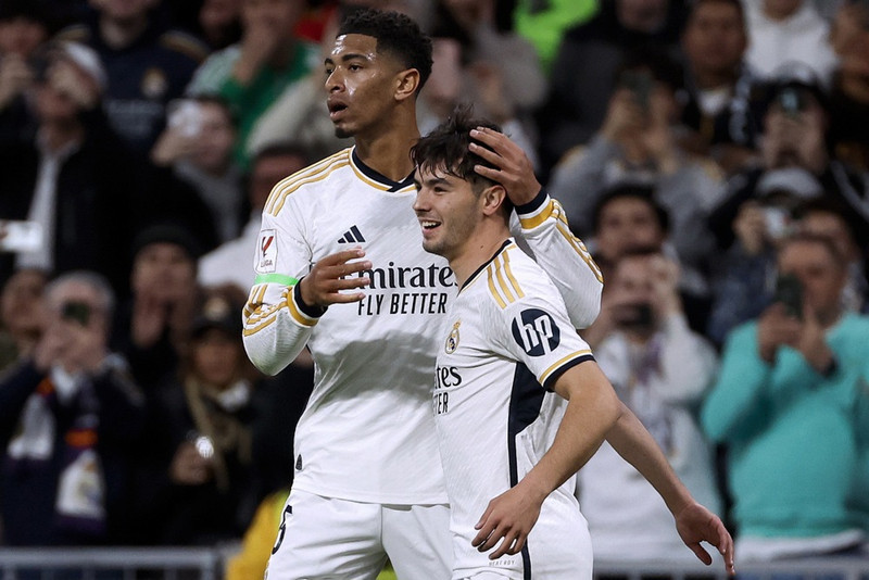 Brahim Diaz ásamt Jude Bellingham