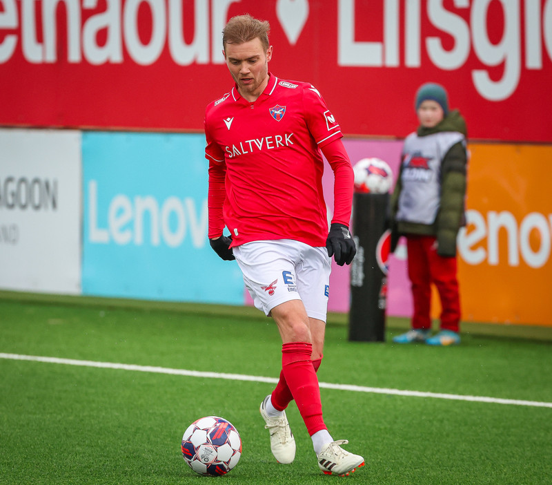 Myndaveisla: ÍA vann fyrsta leik Gylfa með Val