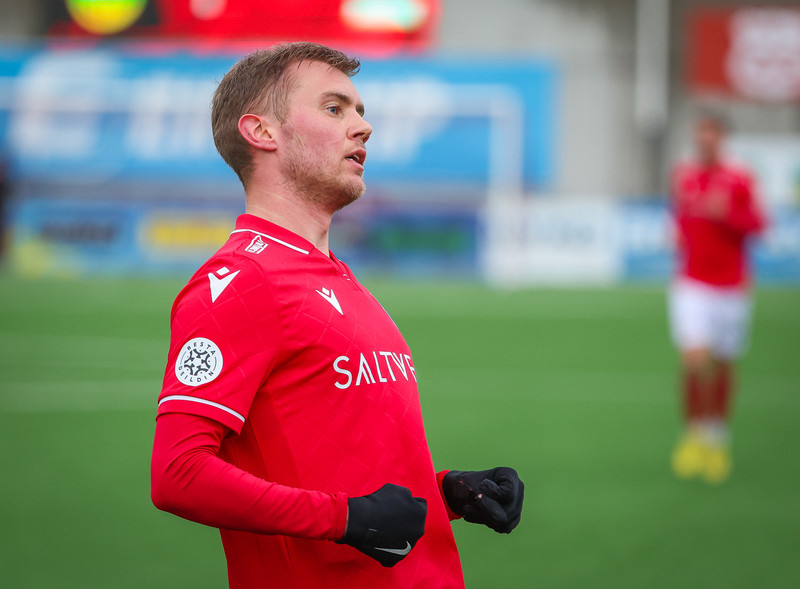 Myndaveisla: ÍA vann fyrsta leik Gylfa með Val