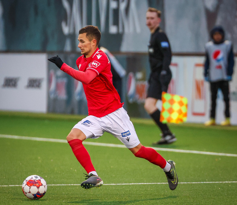 Myndaveisla: ÍA vann fyrsta leik Gylfa með Val