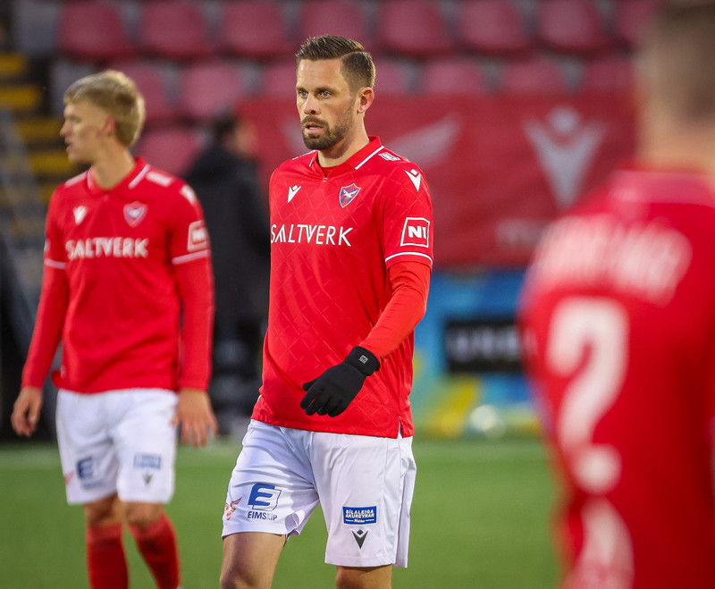 Myndaveisla: ÍA vann fyrsta leik Gylfa með Val