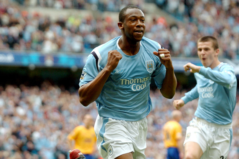 Paulo Wanchope í leik með Man City