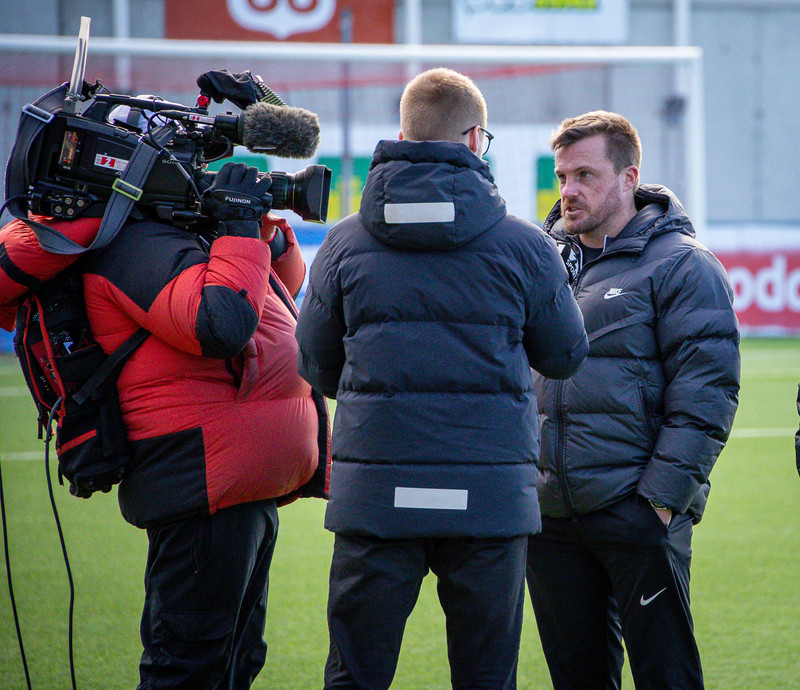 Nik Chamberlain er tekinn við Blikum.