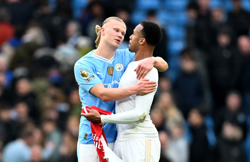 „Gabriel og Saliba voru með Haaland í vasanum“