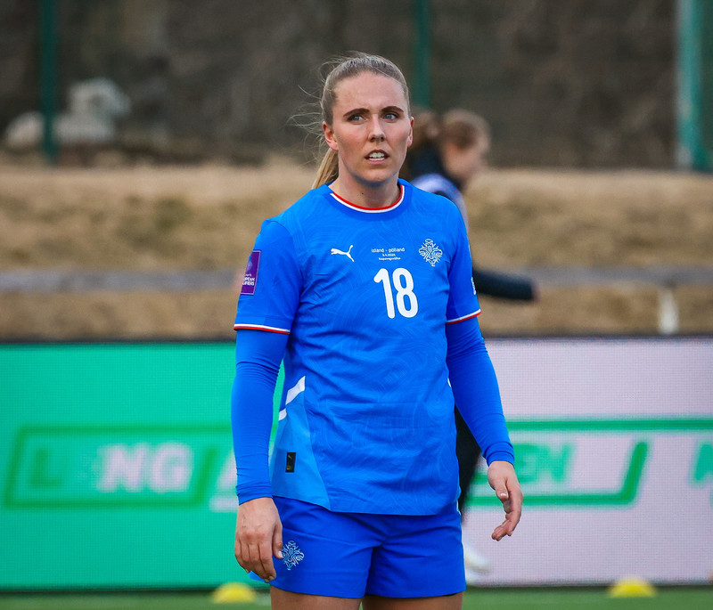Guðrún Arnardóttir var hluti af U19 landsliðinu á sama tíma og Bryndís.