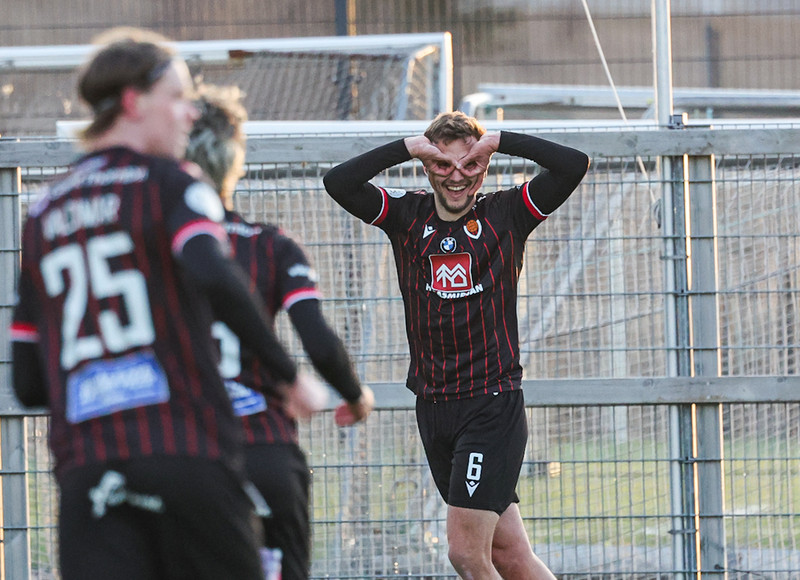 Gunnar Vatnhamar kom Víkingi yfir.