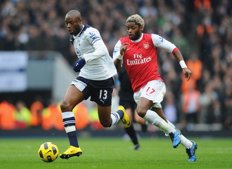 Gallas í leik með Tottenham gegn Arsenal.