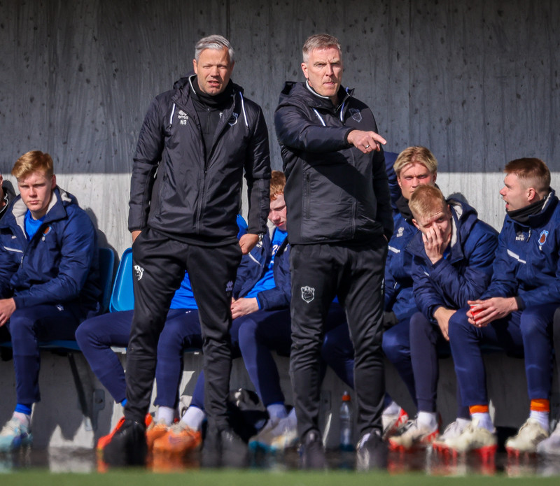 Helgi Sigurðsson og Rúnar.