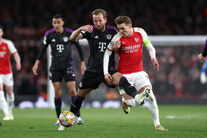 Meistaradeildin: Stórbrotin mörk í sturluðum leik á Bernabeu - Arsenal gerði jafntefli við Bayern