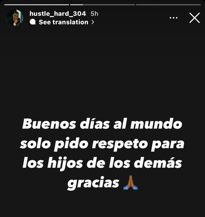 Mounir Nasraoui, faðir Lamine Yamal, bað fólk um að bera virðingu fyrir syni sínum með færslu í Instagram Story. Notendanafnið hans er hustle_hard_304.