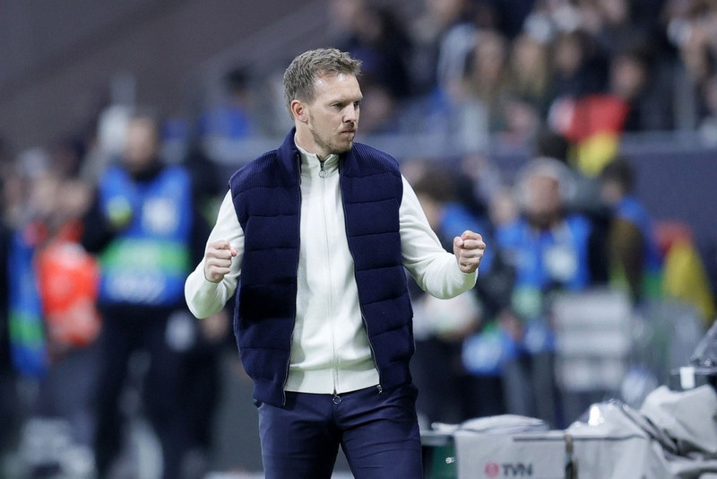 Julian Nagelsmann heldur áfram sem landsliðsþjálfari Þýskalands eftir EM.