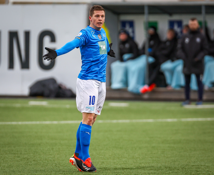 Mark Hilmars kom Stjörnunni áfram