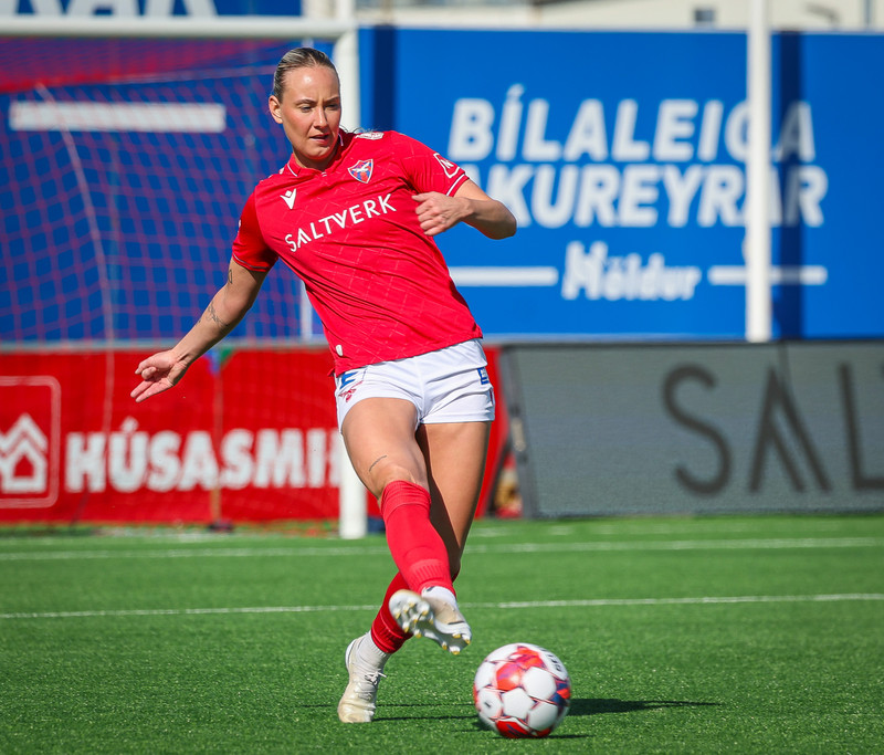 Lillý Rut Hlynsdóttir gerði fyrra mark Vals