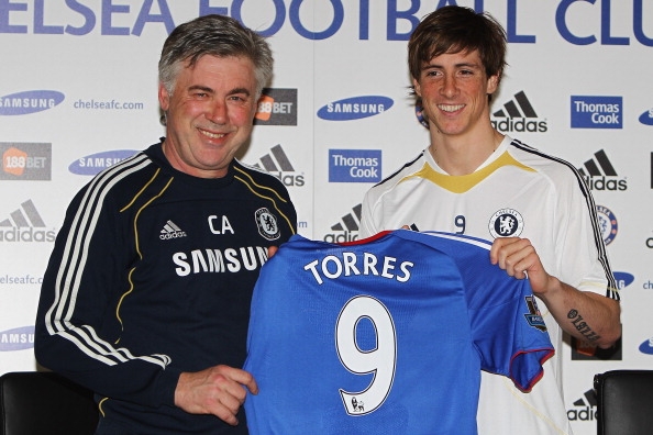 Fernando Torres mættur til Chelsea.