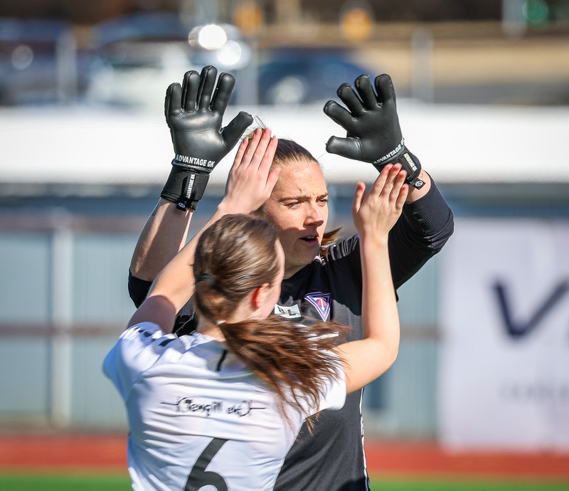Monica Wilhelm hélt hreinu í sigri á Stjörnunni.