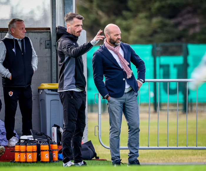 Sölvi og Arnar Gunnlaugsson.