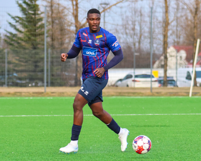 Omar Sowe lagði upp markið.