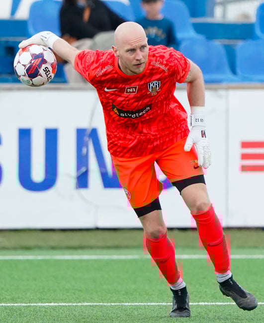 Guy Smit í leiknum í gær.