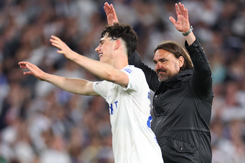 Daniel Farke er ánægður með liðið sitt og stuðningsmennina.