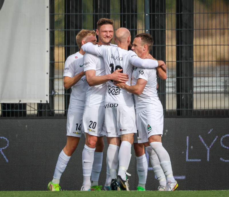 Blikar unnu 1-4 gegn Fram á sunnudag.