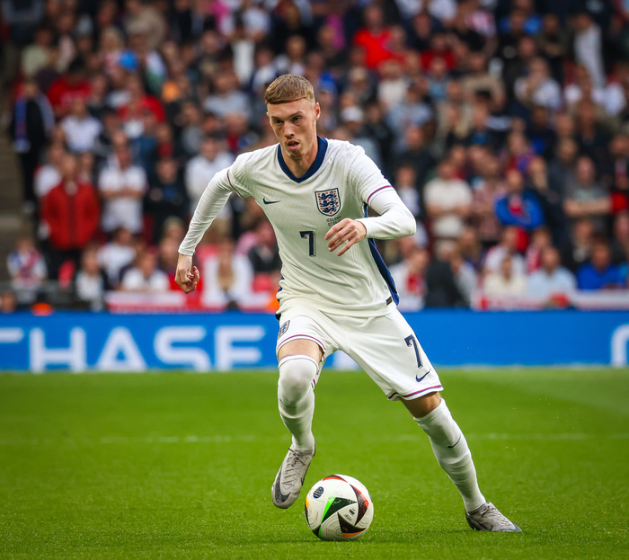 Palmer tekur sig vel út í hvítu.