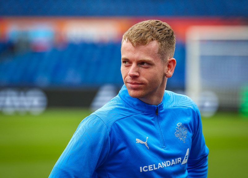 Ísland æfir í Pottinum í Rotterdam