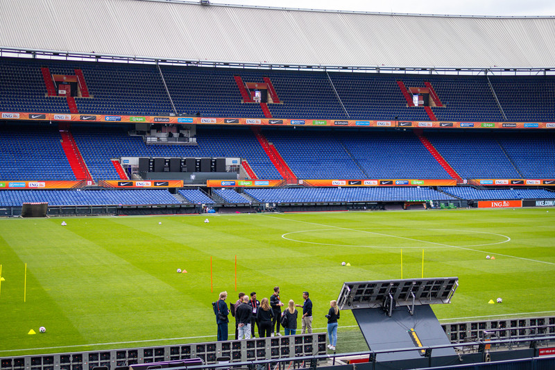 Ísland æfir í Pottinum í Rotterdam