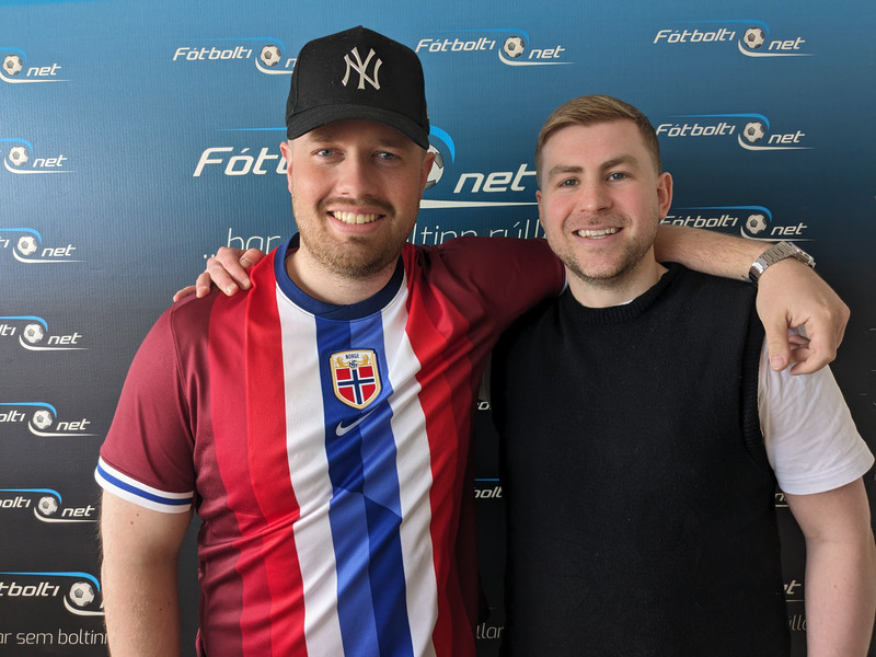 Gunnar Birgisson og Jóhann Páll Ástvaldsson.