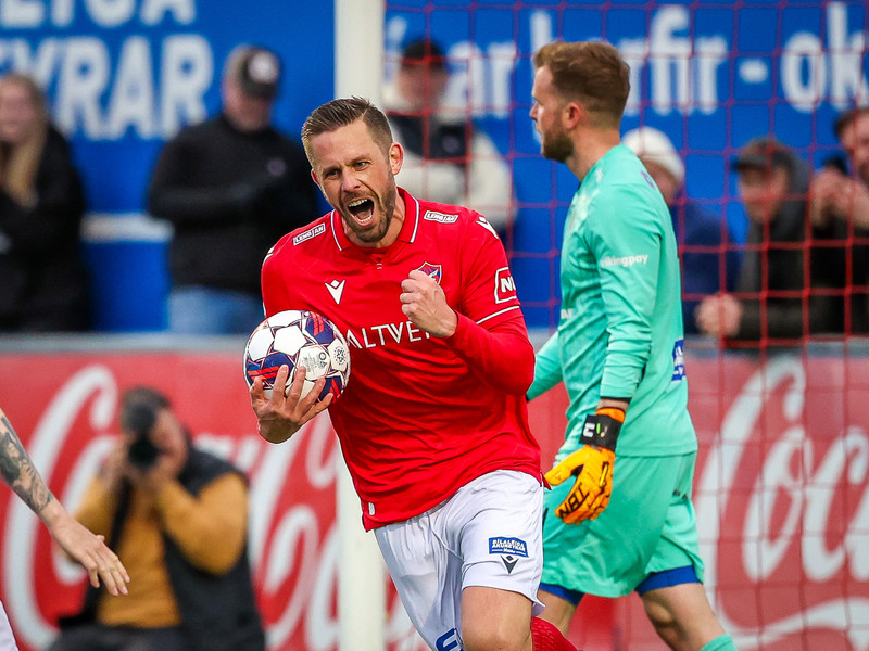 Gylfi Þór Sigurðsson leikmaður Vals