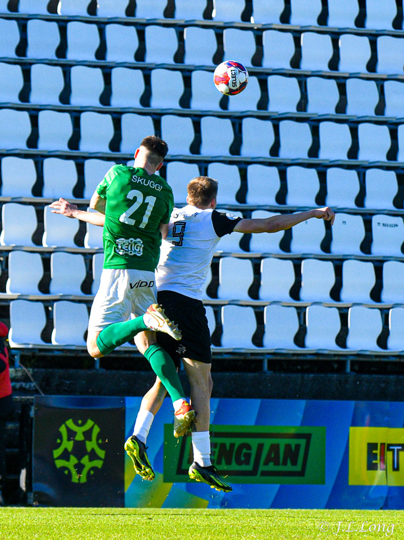 Myndaveisla: FH vann Breiðablik á grasinu