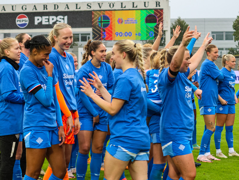 Þarna er sönnunin, 3-0.