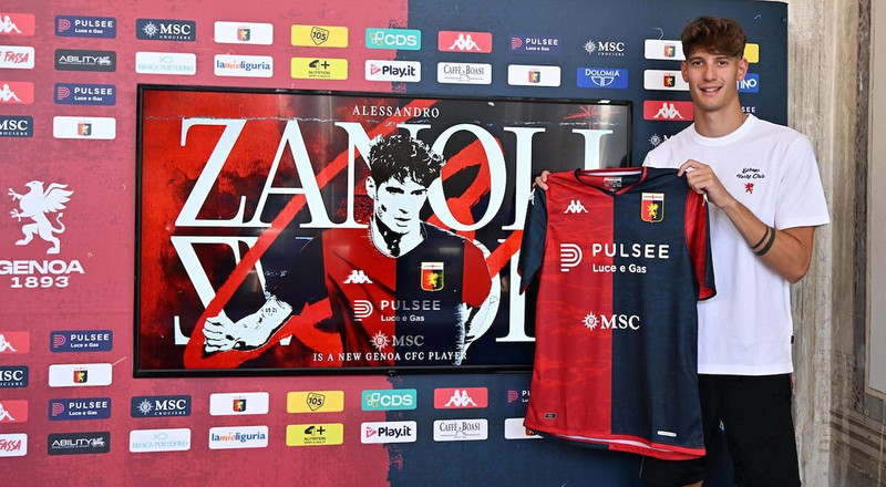 Genoa fær Zanoli á láni frá Napoli (Staðfest)