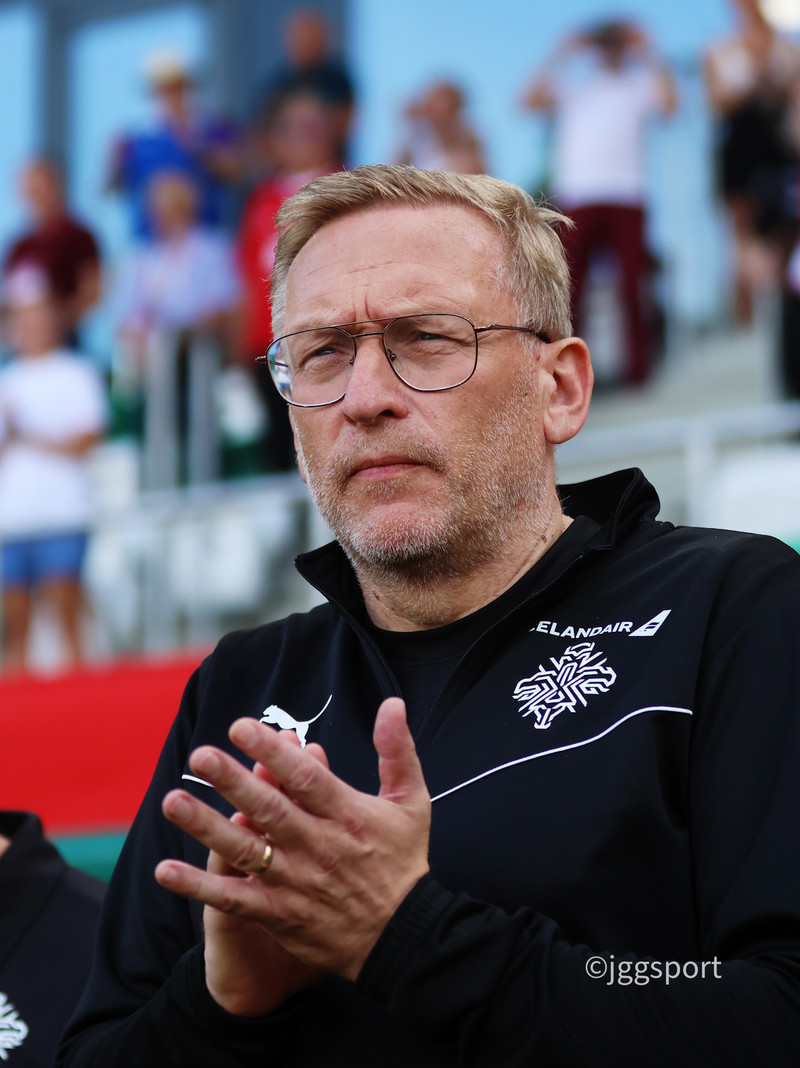 Þorsteinn Halldórsson, landsliðsþjálfari.