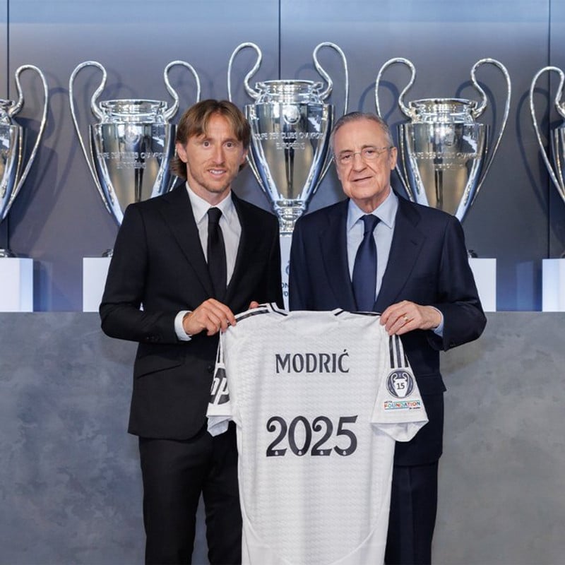 Modric áfram hjá Real Madrid (Staðfest)