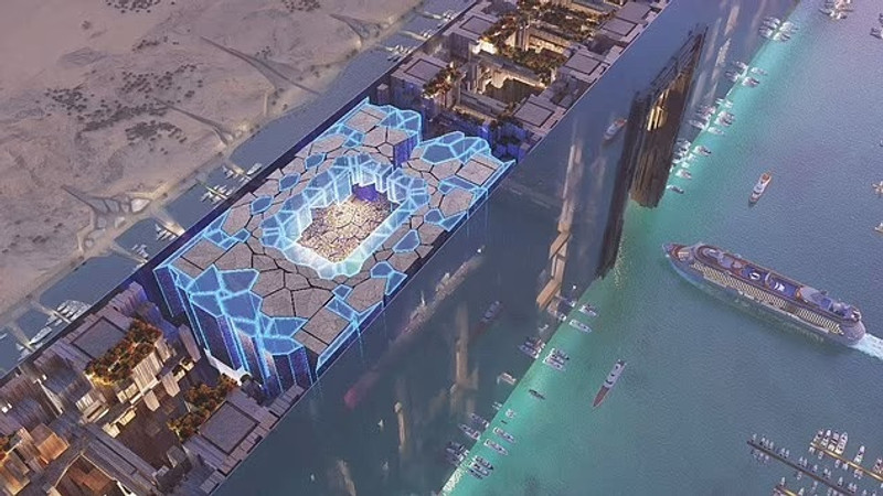 Ótrúleg framtíðarsýn Sáda fyrir leikvangana á HM 2034