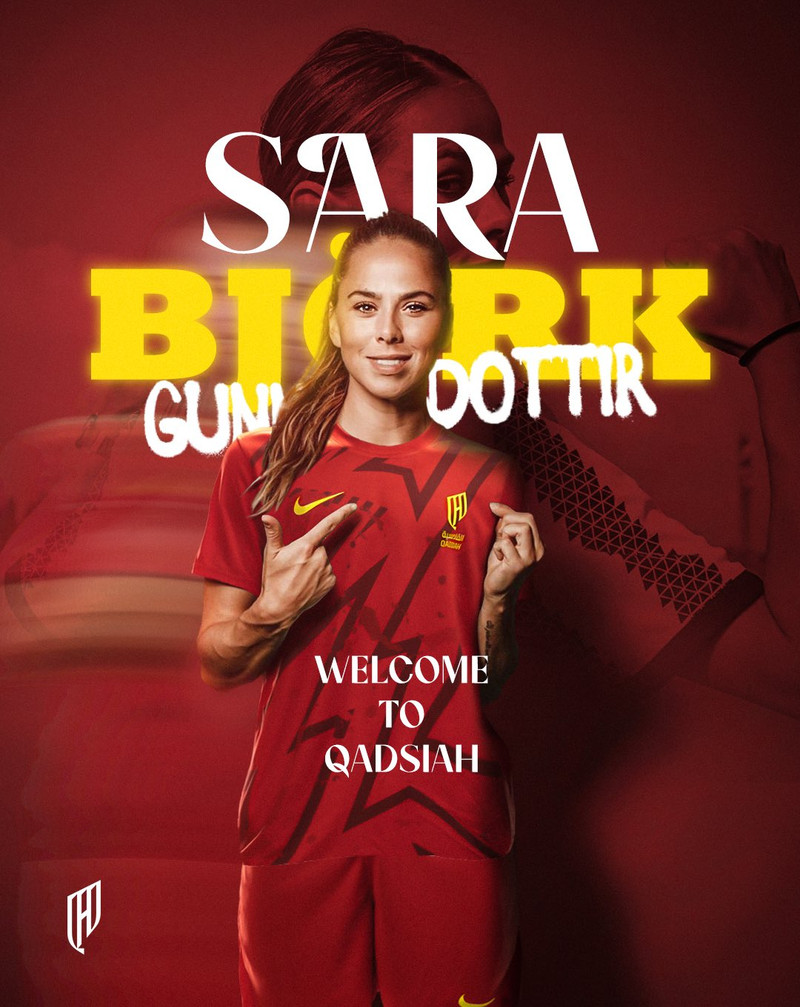 Sara Björk lagði upp í fyrsta sigri Al Qadsiah