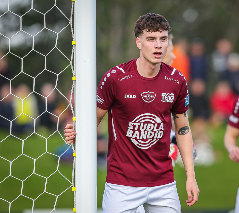 Þorlákur Breki Baxter í leik með Selfossi.