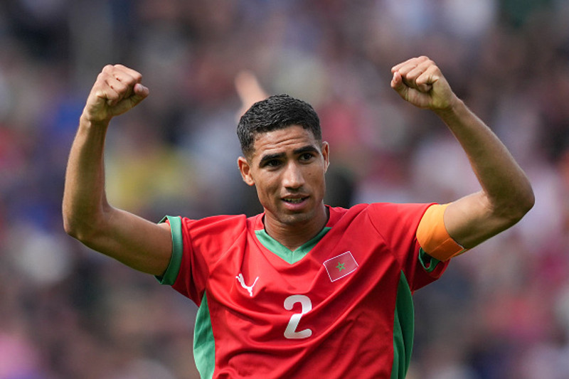 Achraf Hakimi var meðal markaskorara