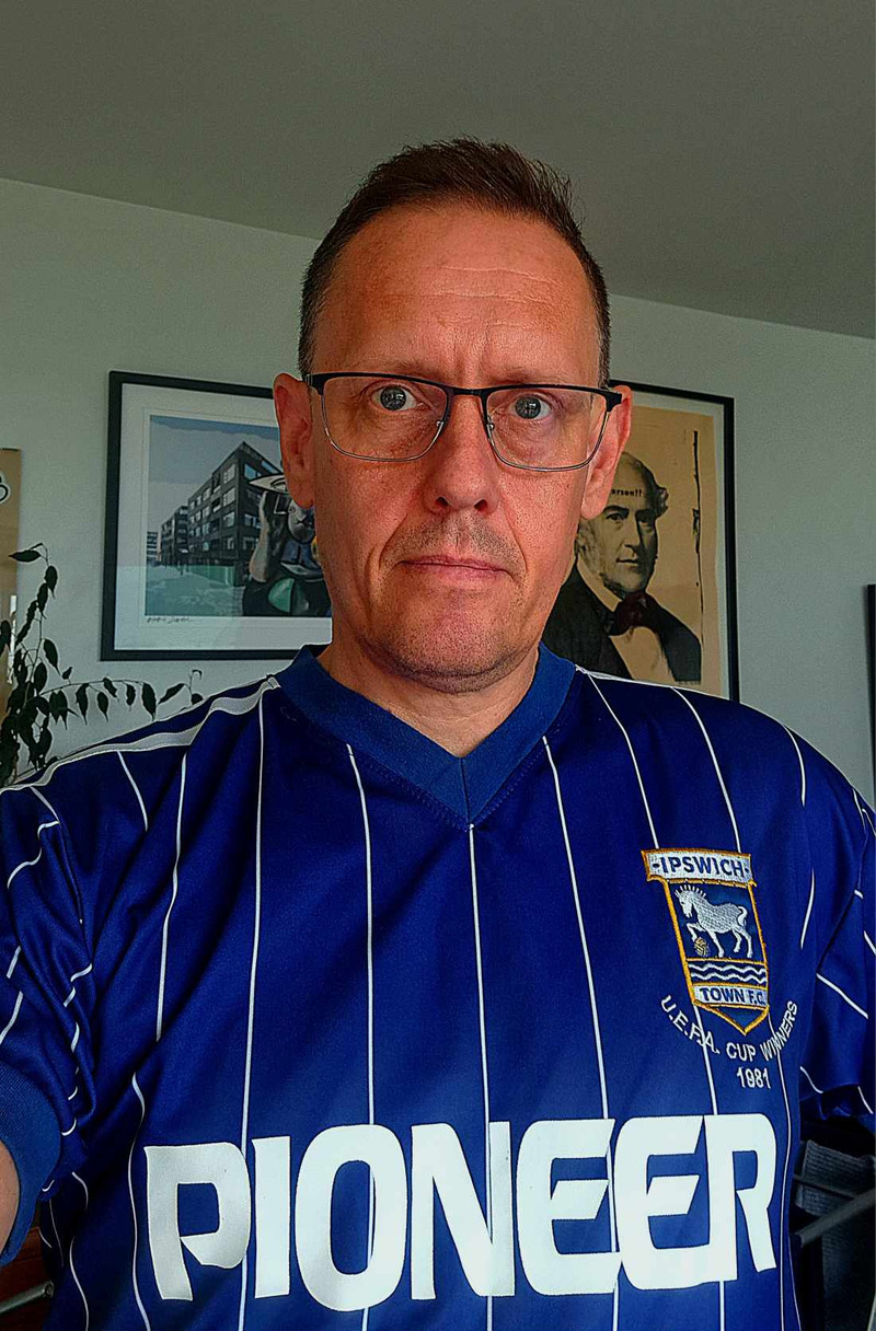 Gunnar Sigurðarson er mikill stuðningsmaður Ipswich.