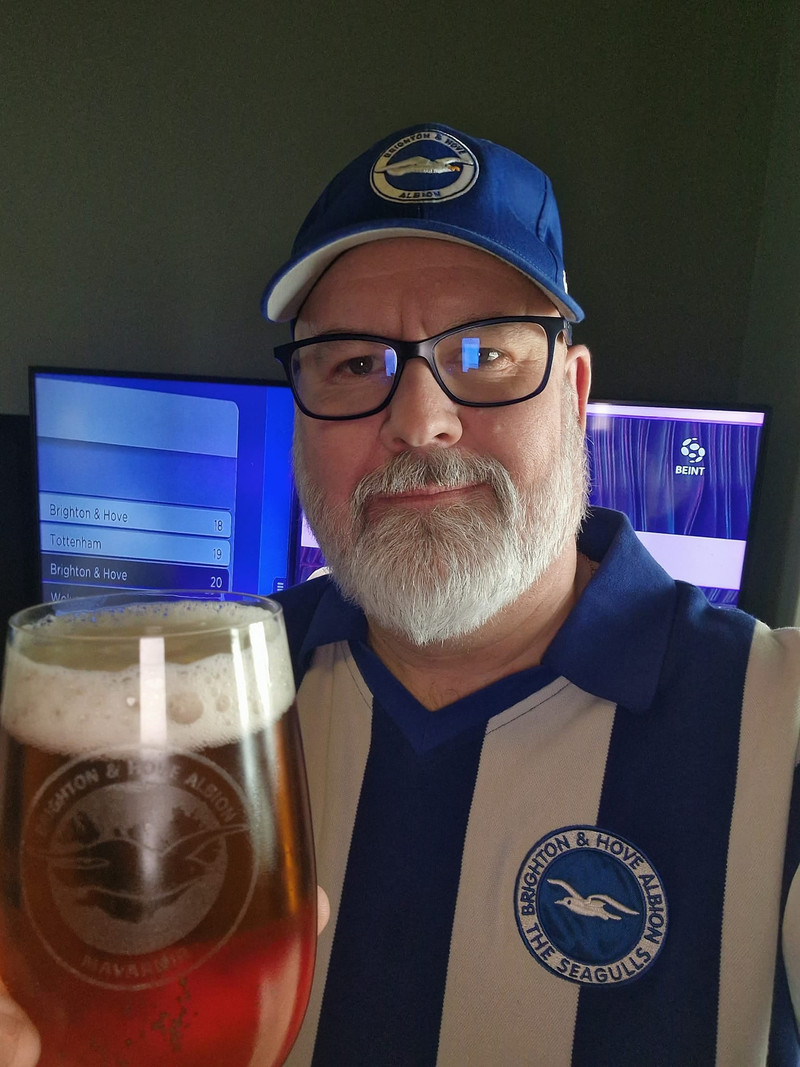 Rúnar Ingi Hannah er stuðningsmaður Brighton.