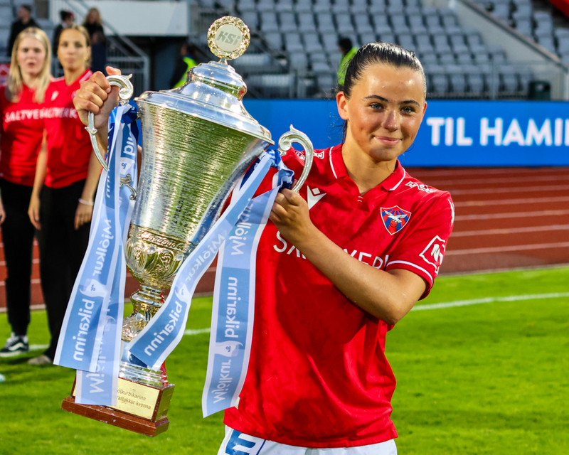 Var í stóru hlutverki hjá Val, varð Íslandsmeistari árið 2023 og bikarmeistari í fyrra.