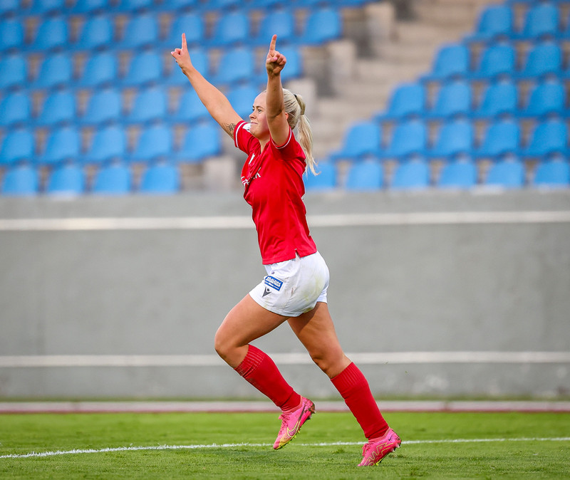 Skoraði seinna markið í 2-1 sigri á Breiðabliki í úrslitaleik Mjólkurbikarsins 2024.