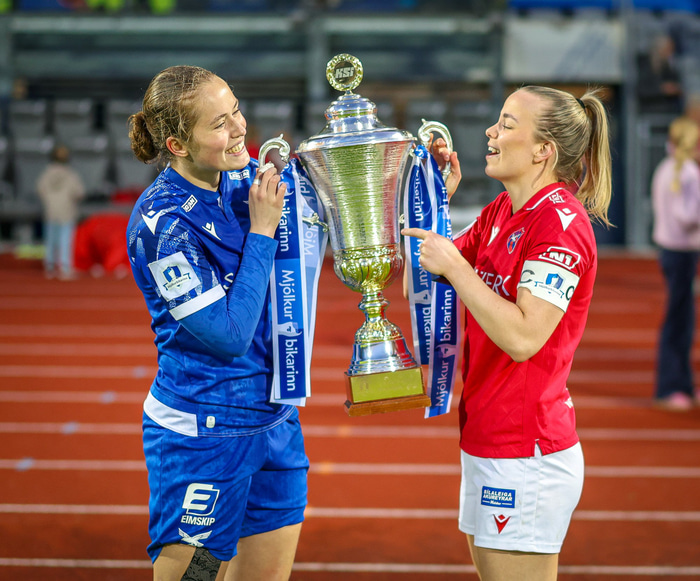 Fanney og Berglind Rós komast í bæði lið.