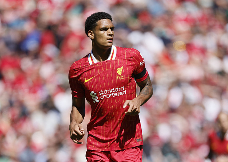 Jarel Quansah er í liði Liverpool