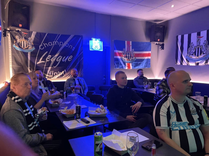 Newcastle klúbburinn kom saman á Ölveri fyrir fyrsta leik tímabilsins.
