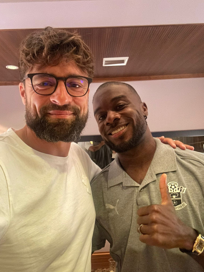 Russell Martin og Maxwel Cornet.